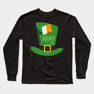 Lucky Topper Hat Long Sleeve T-Shirt